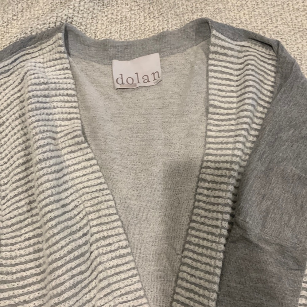 Grey Dolan Cardigan with pockets